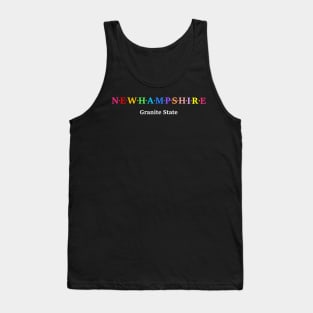 New Hampshire, USA. Granit State Tank Top